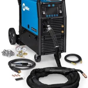 Millermatic® 355 MIG Welder with XR-A Aluma-Pro™ 25 ft. & EZ-Latch™ Single Cylinder Running Gear 951927
