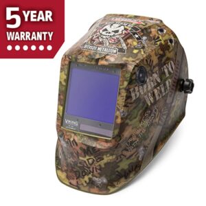 Lincoln VIKING™ 3350 Born To Weld™ Welding Helmet #K3616-4