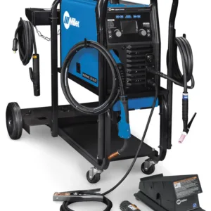 Miller® Multimatic™ 220 AC/DC with Dual Cylinder Welding Cart & Wireless Foot Control 951000104